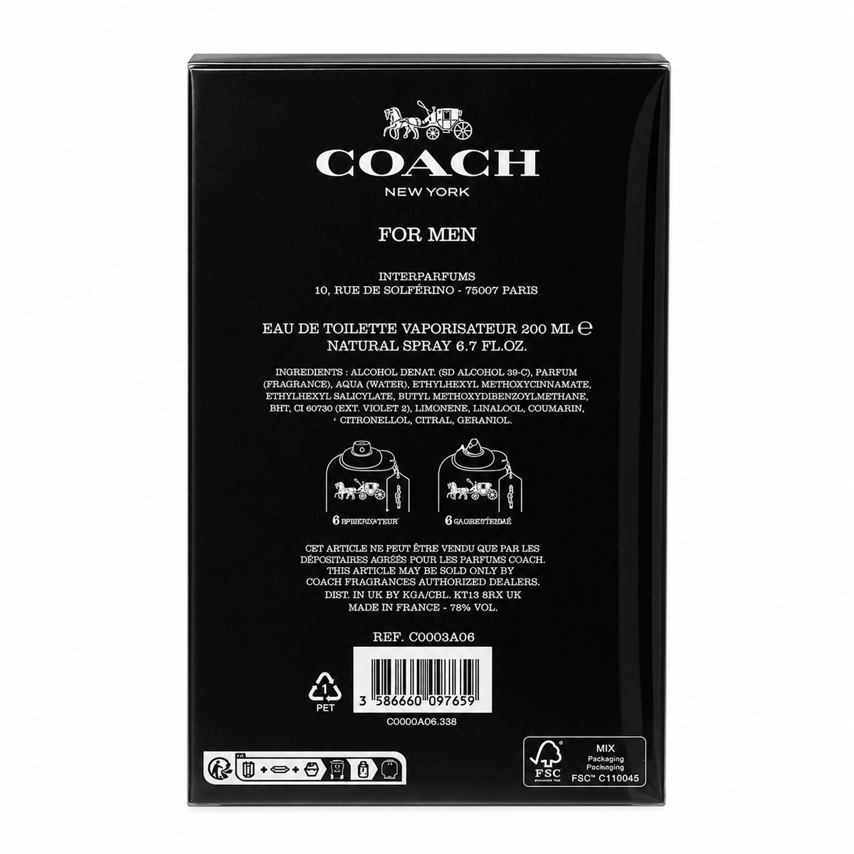 Coach for Men Eau de Toilette