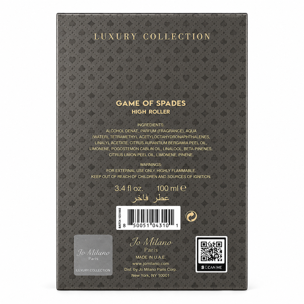 Jo Milano Paris Game of Spades High Roller