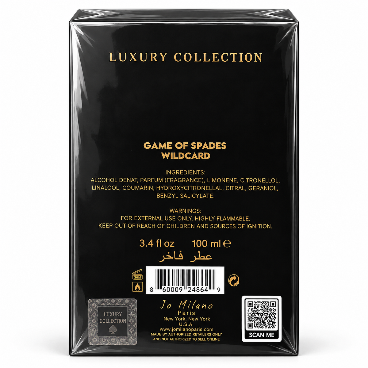 Jo Milano Game of Spades Wildcard Parfum