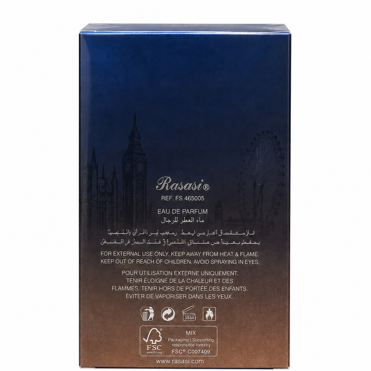 Rasasi Hawas London Eau de Parfum for Men