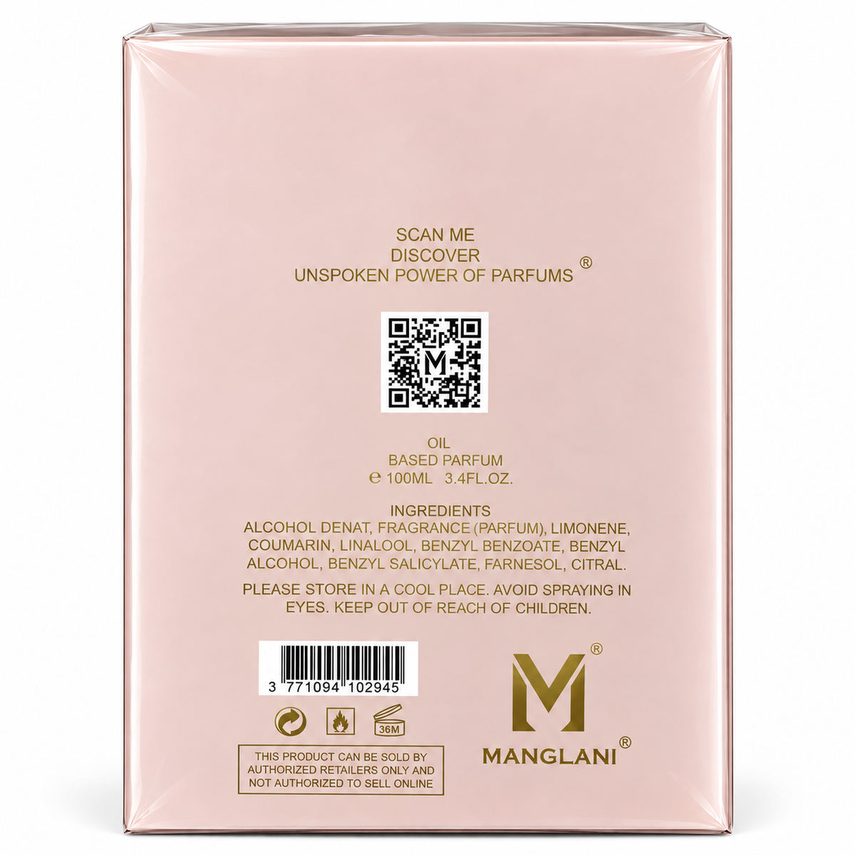 Manglani Bella Extrait de Parfum