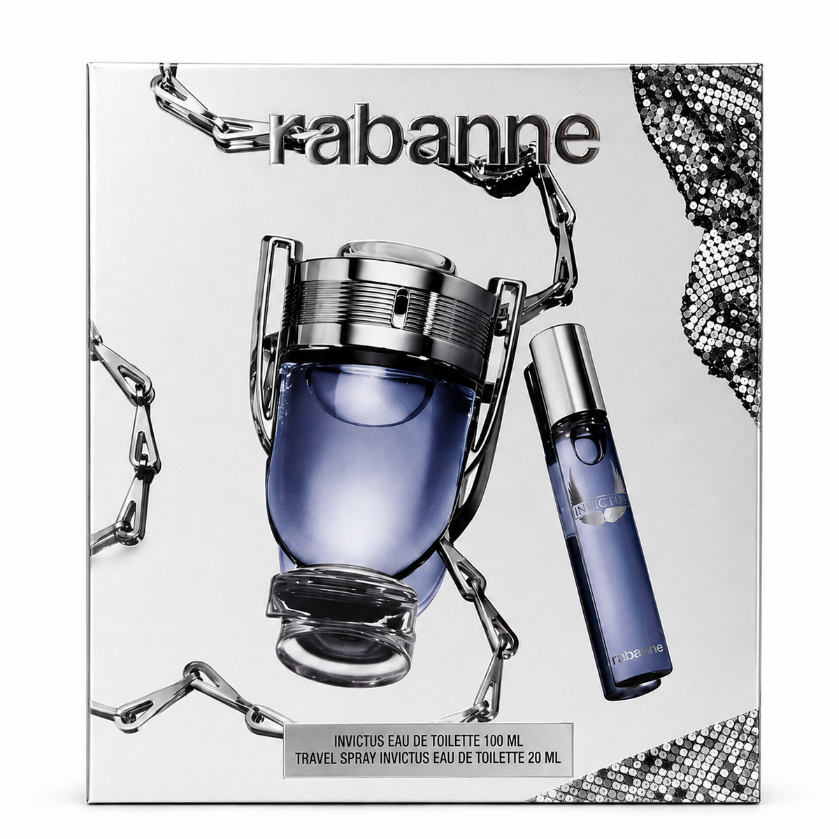 Paco Rabanne Invictus Eau de Toilette Gift Set for Men