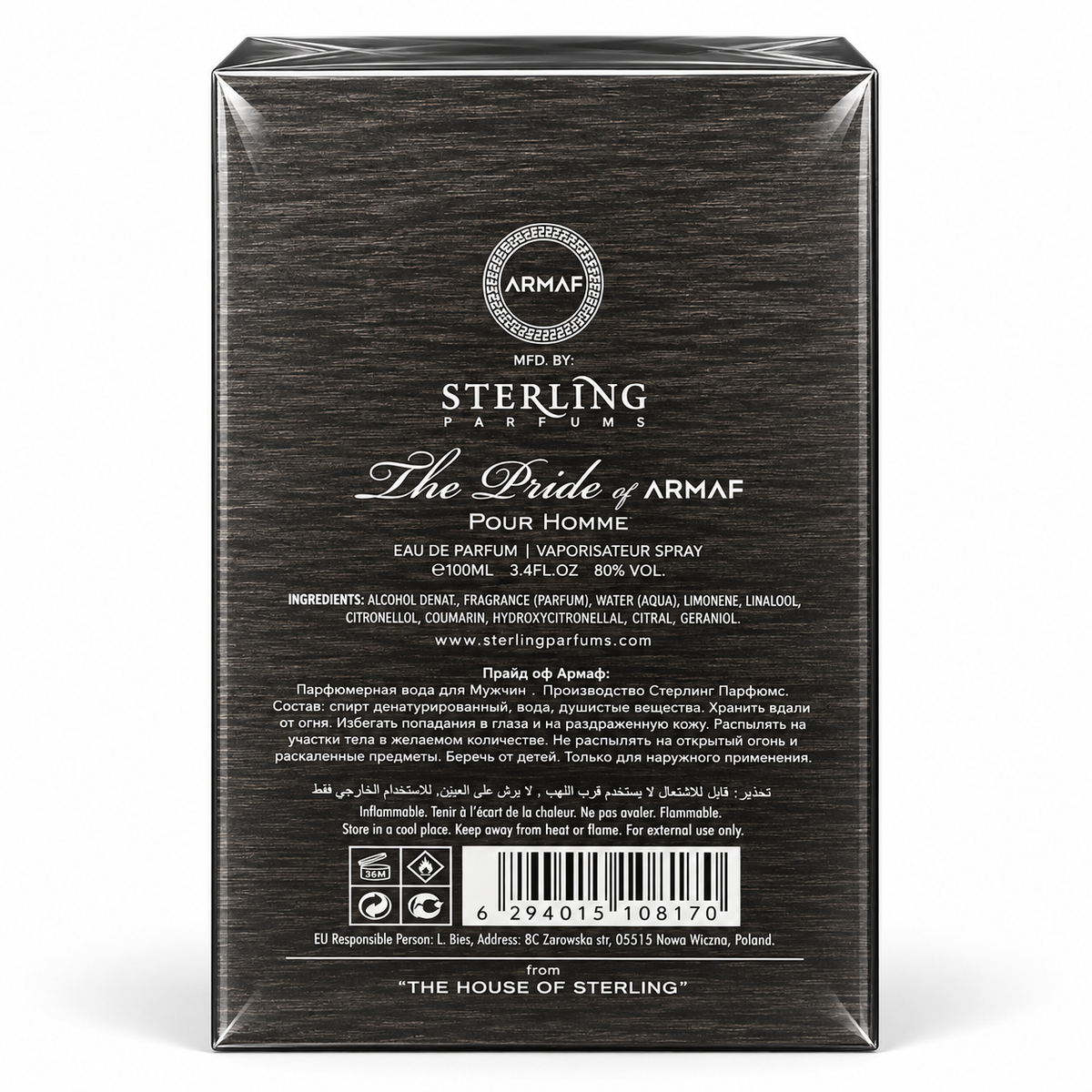 Armaf The Pride of Armaf Pour Homme Eau de Parfum