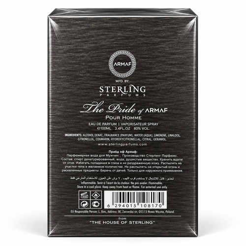 Armaf The Pride of Armaf Pour Homme Eau de Parfum